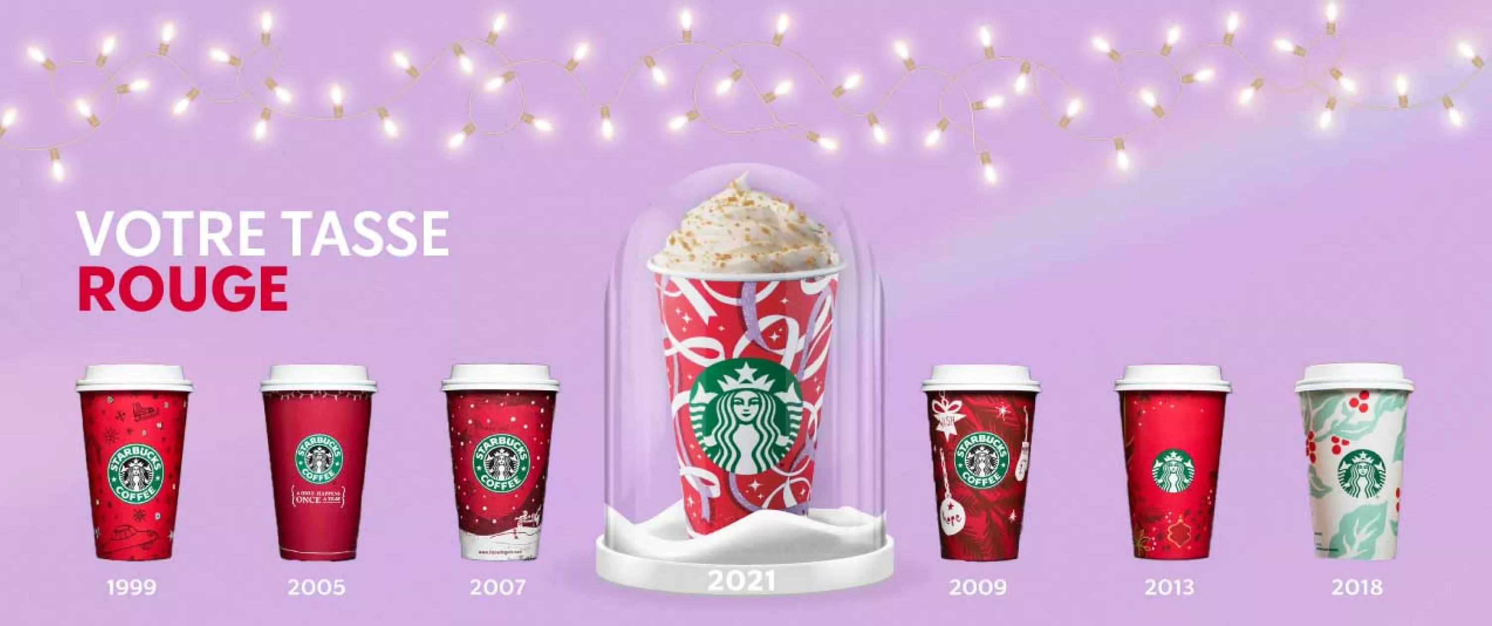 Tasses rouges Starbucks maintenant disponibles au Moyen orient 2021